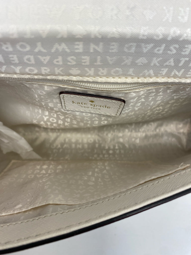 NWT Kate Spade Cream Dark Blue Crossbody