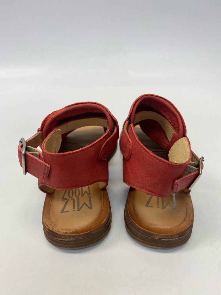 Miz Mooz  Size 37 Dark Red Perforated Sandals