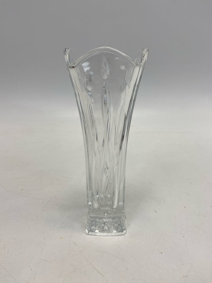 Clear Glass Vase