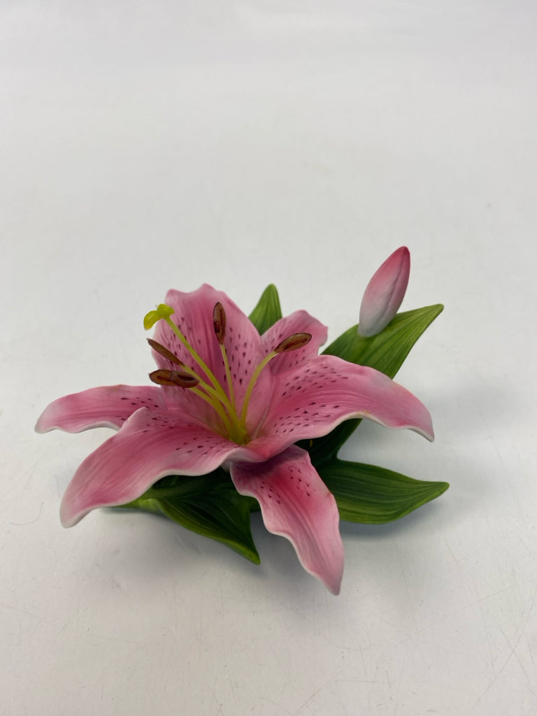 Andrea/Sadek Pink Porcelain Figurine