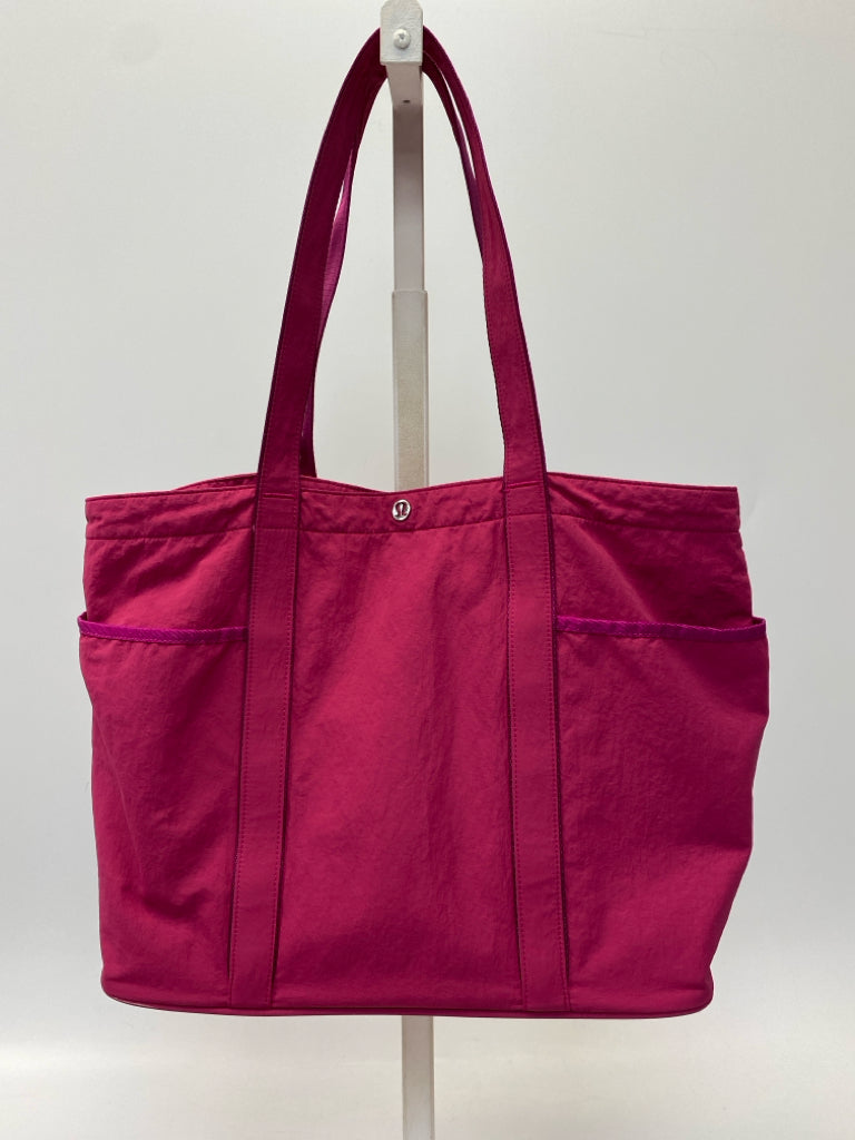 Lululemon Fuchsia Tote Bag