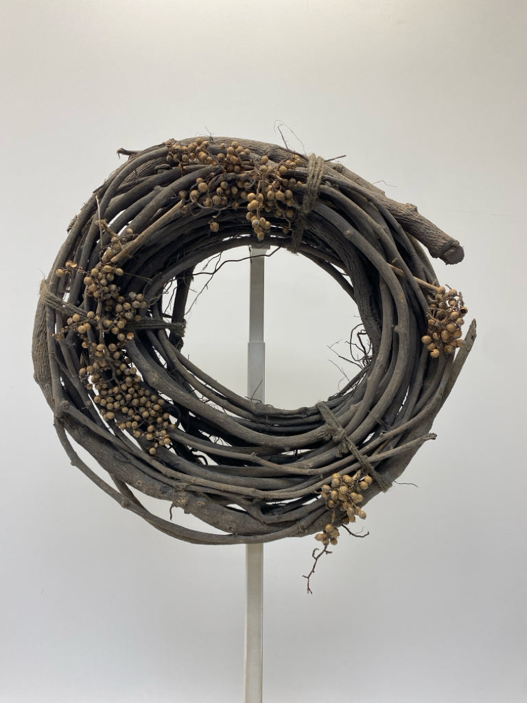 Brown Twig Wreath