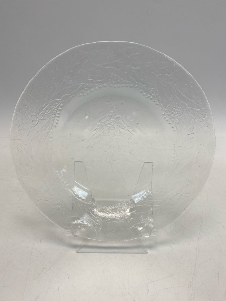 Clear Trees Glass Christmas