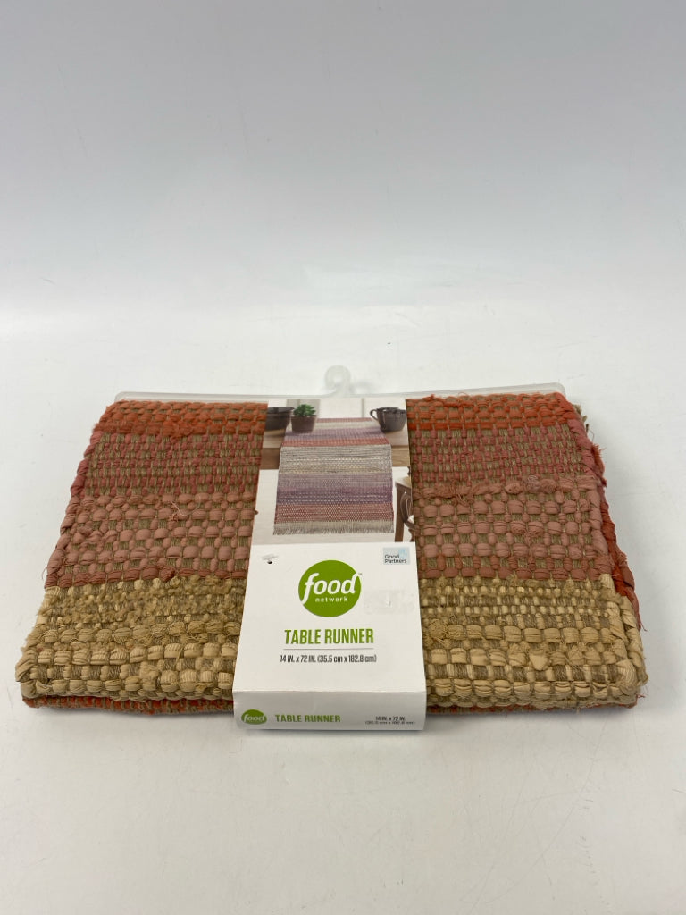 NEW/PKG Multi Color Table Runner
