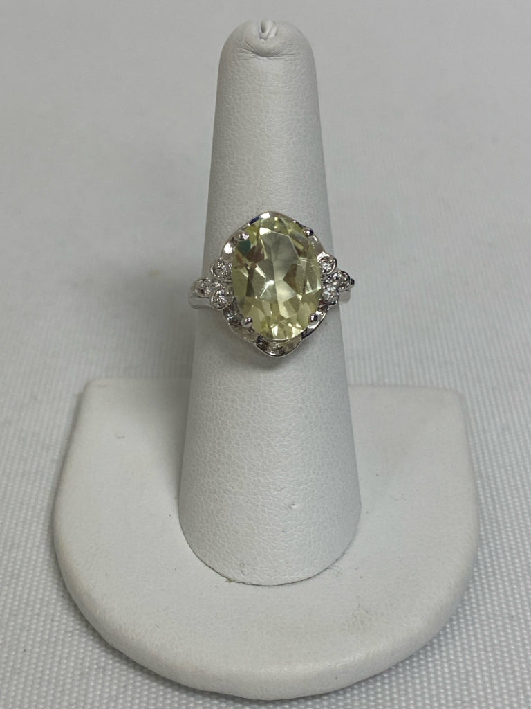 Sage Silver Oval(s) Ring
