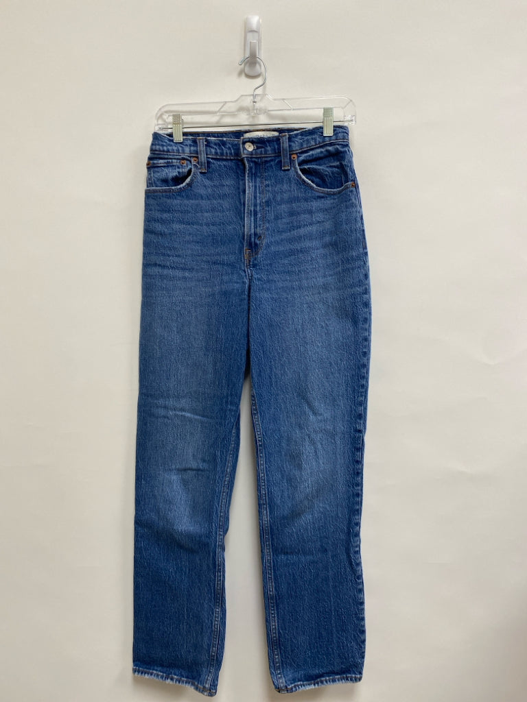Abercrombie &amp; Fitch Size 4L Blue Denim Ladies Jeans