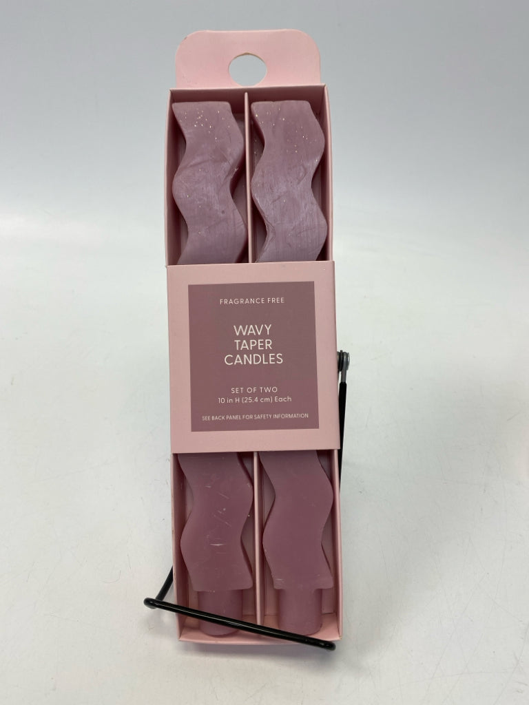 NEW/BOX Pink Candle