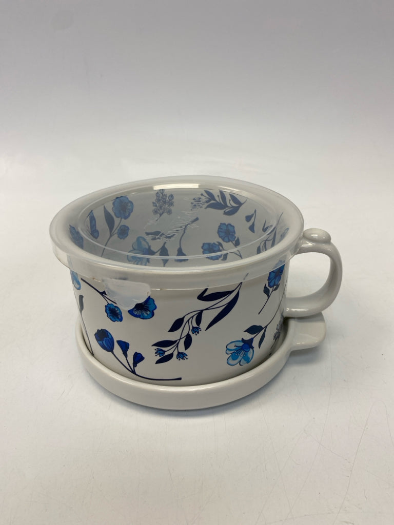 Temp-tations White Blue Flowers Bowl(s)