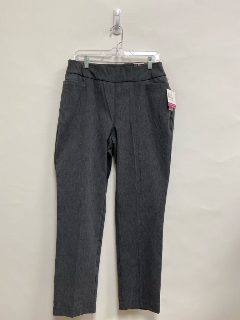 NWT Kim Rogers Size 14W Gray Plus Size Pants