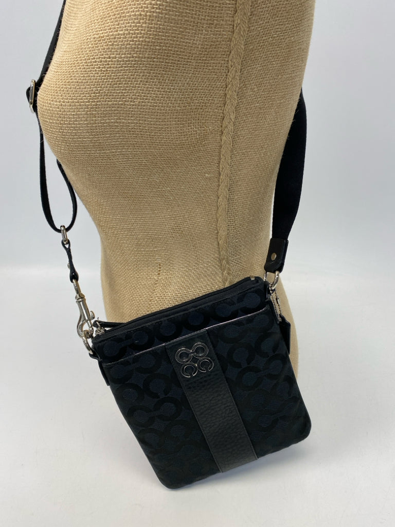 Coach Black Logo Crossbody
