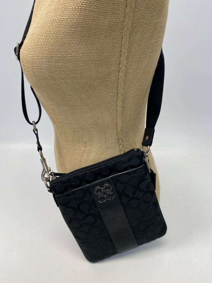 Coach Black Logo Crossbody