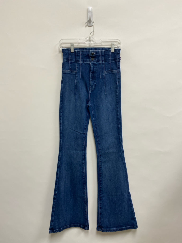 We The Free Size 27 Faded Denim Flared Ladies Jeans