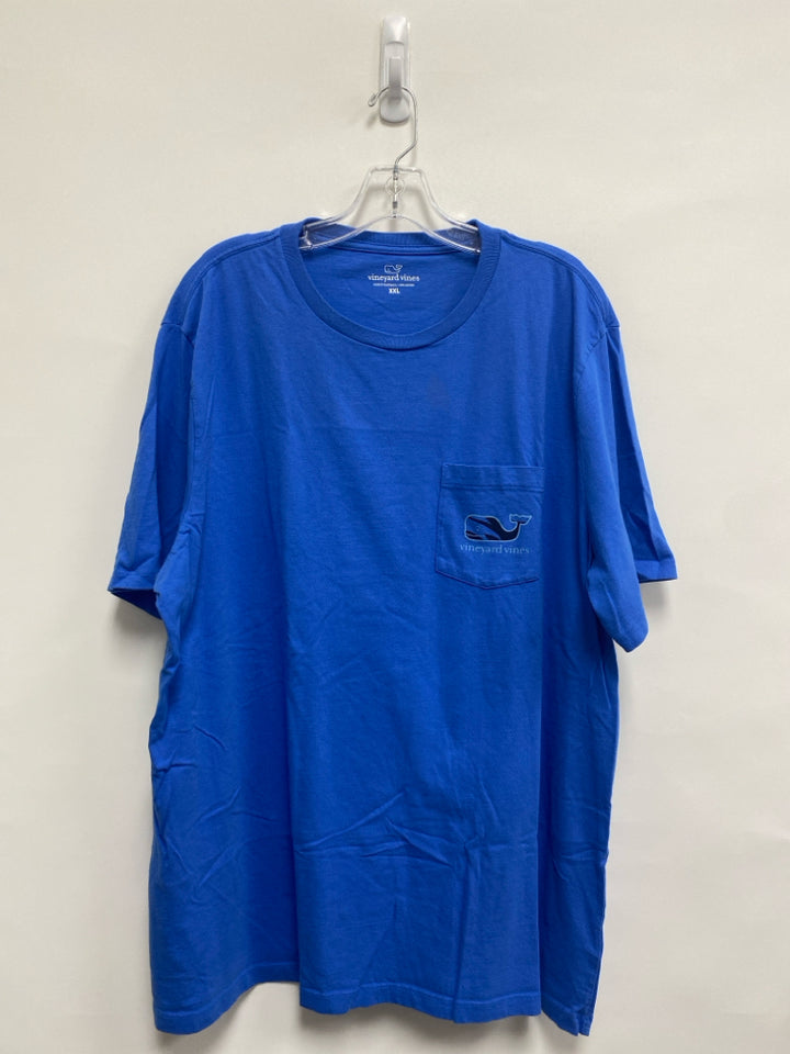 Vineyard Vines Size XXL Blue Short Sleeve Tee Men&