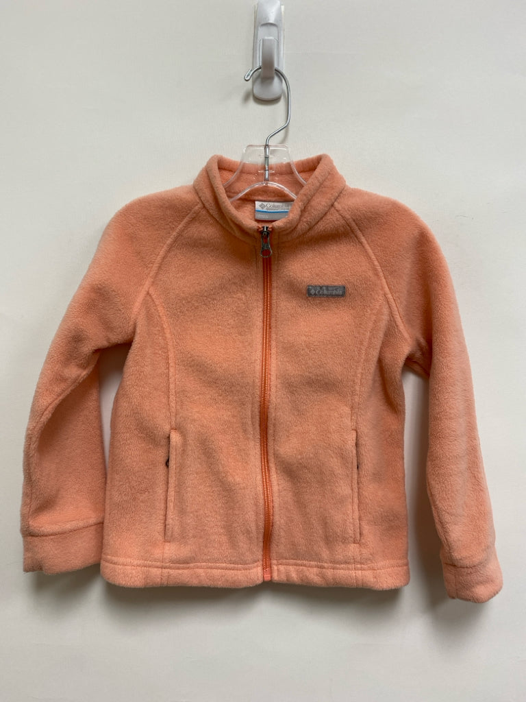Columbia SIZE 4T Peach Fleece Girl&