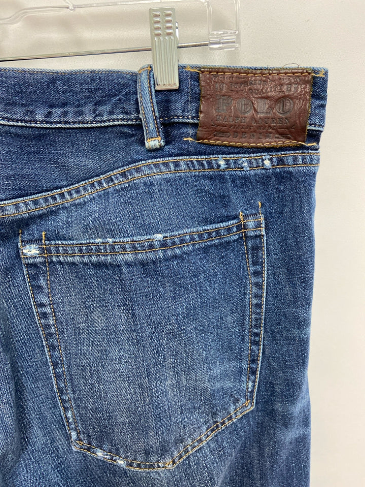 Ralph Lauren Size 38 Faded Blue Men&