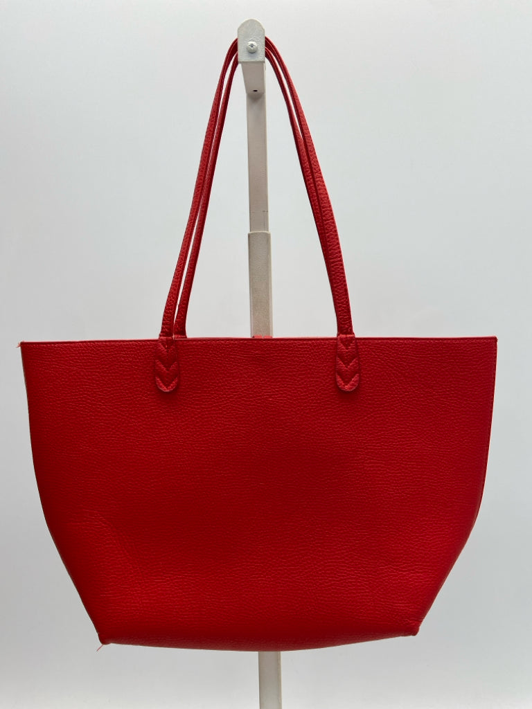 BCBG Red Tote Bag