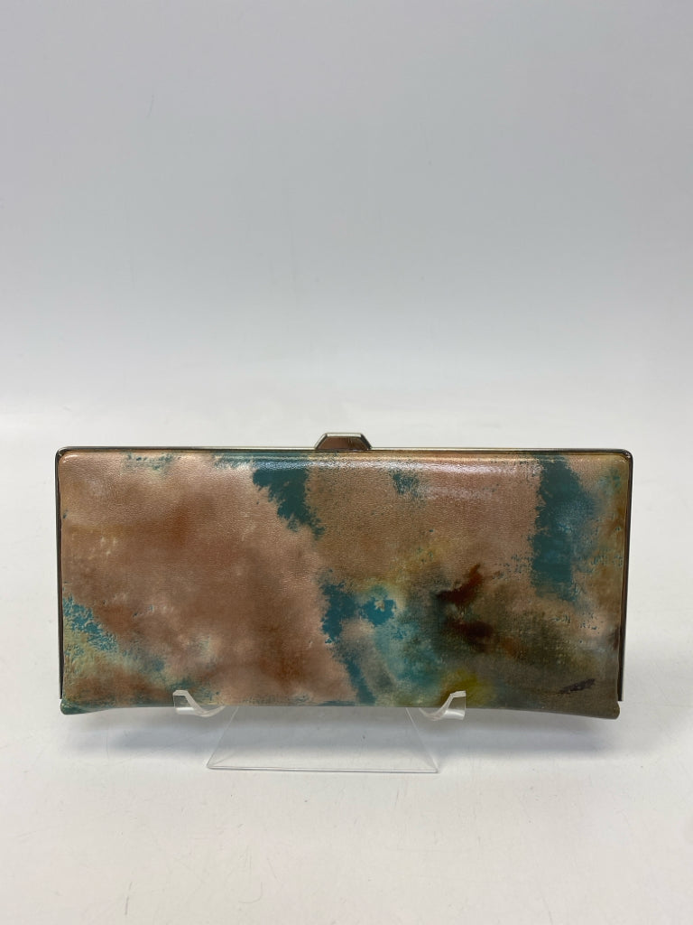 Turquoise Multi-Color Wallet