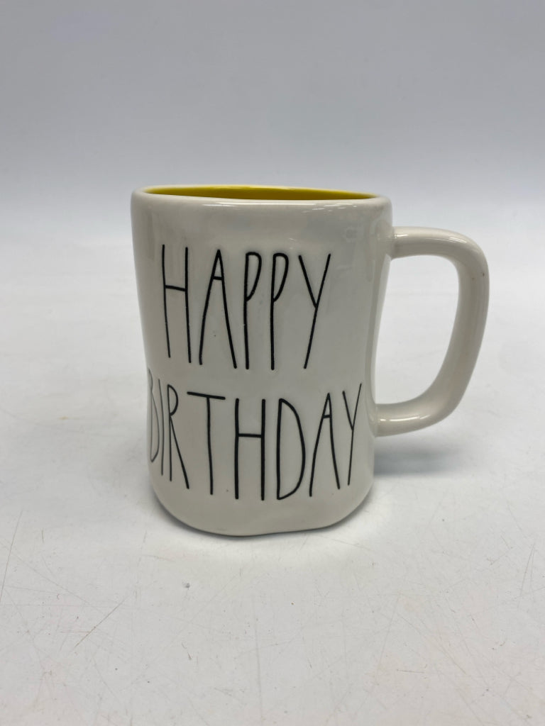 Rae Dunn White Coffee Mug