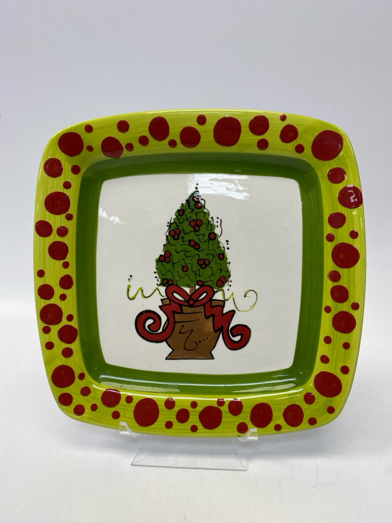 Green White/Red Trees Christmas