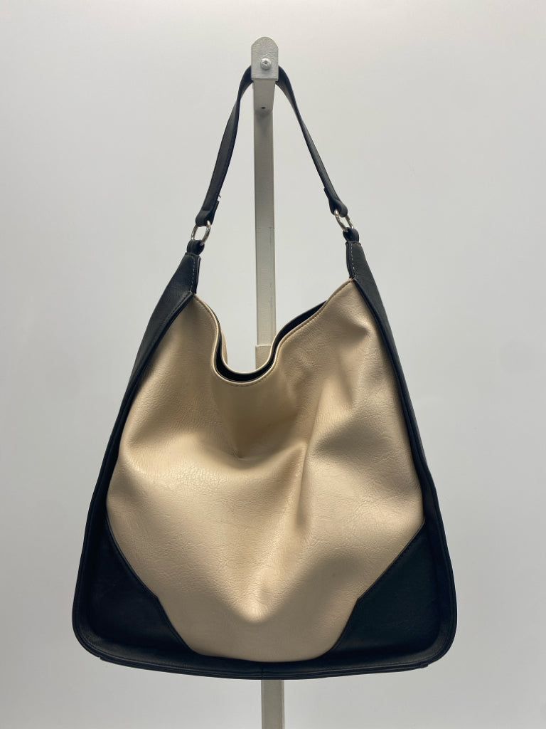 Nine West Tan Black Handbag