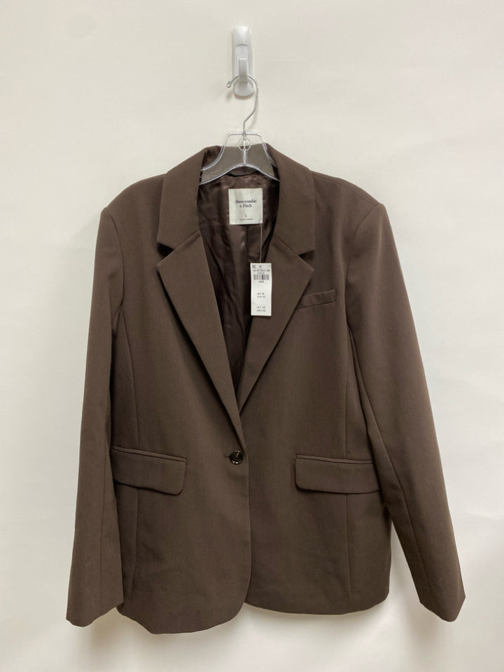 NWT Abercrombie &amp; Fitch Size L Brown Ladies Jacket