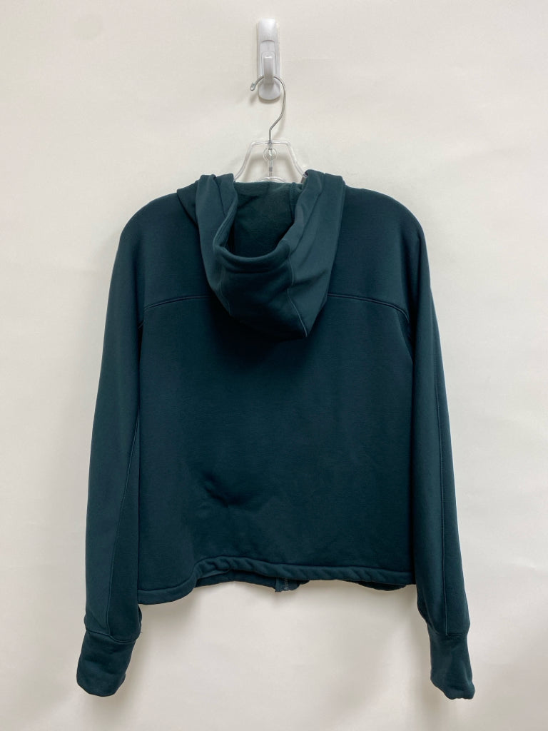 Athleta Size L Dark Green Hooded Ladies Jacket