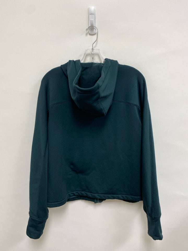 Athleta Size L Dark Green Hooded Ladies Jacket