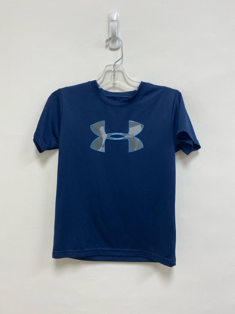 Under Armour SIZE 6 Navy Gray Boy&