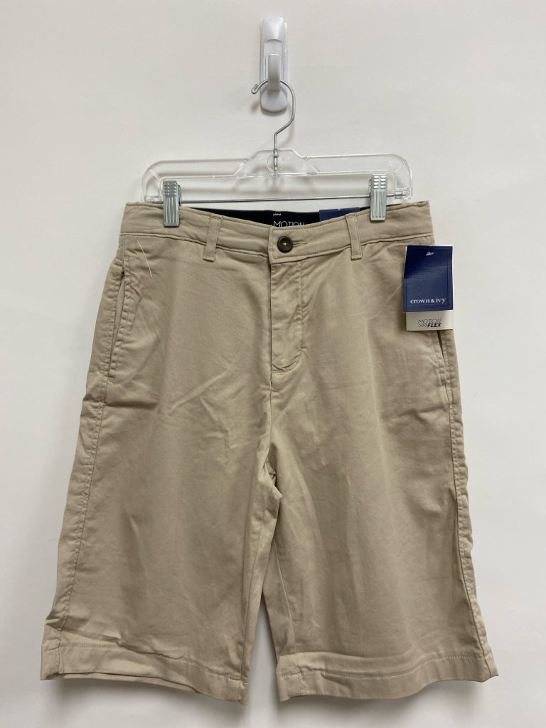 NWT Crown &amp; Ivy SIZE 16 Khaki Boy&
