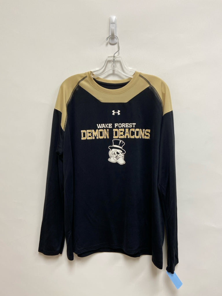 Under Armour Size XL Tan Black Wake Forest Men&