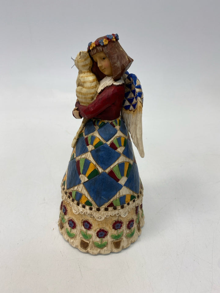 Jim Shore Angel with Cat     B105170
