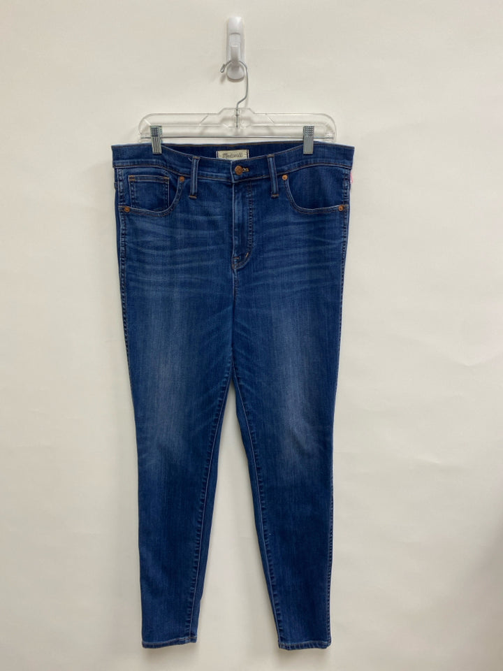 Madewell Size 32 Blue Denim Ladies Jeans