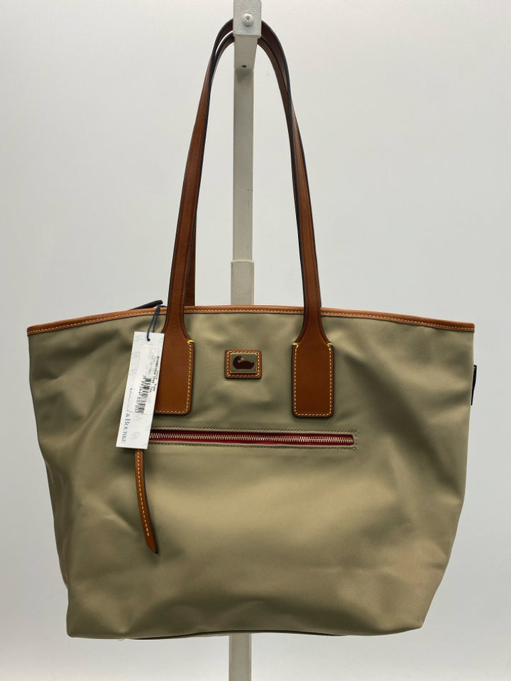 NWT Dooney &amp; Bourke Dark Taupe Nylon Handbag