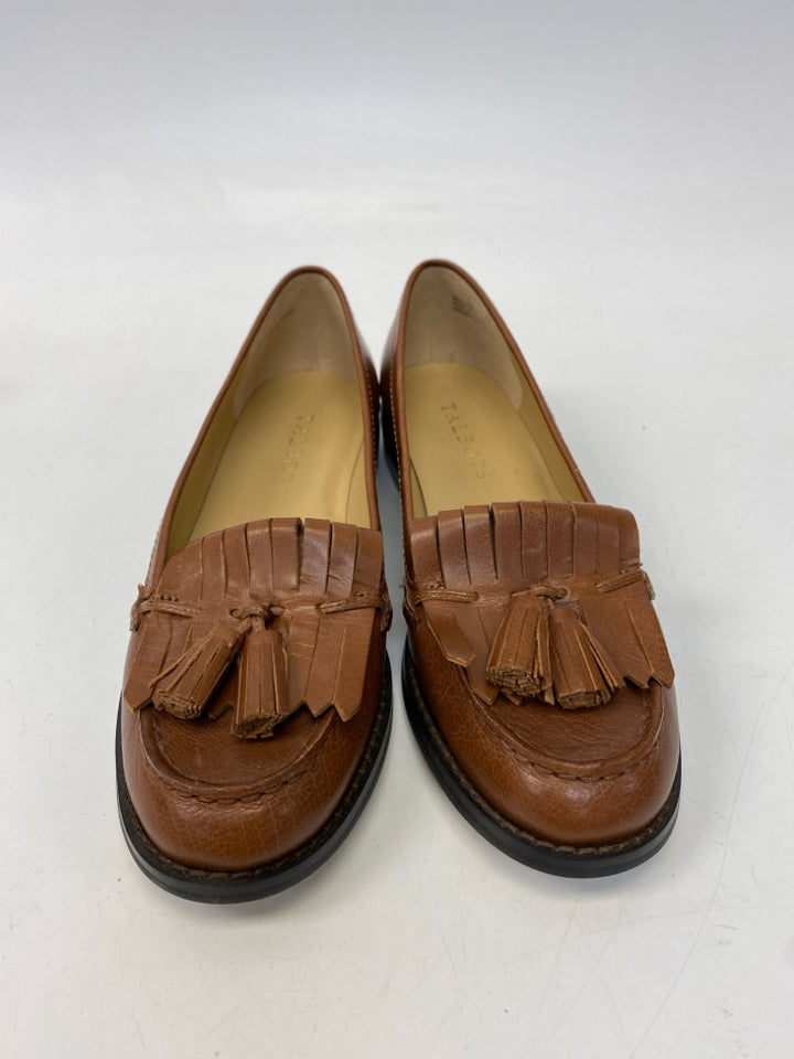 NWT Talbots  Size 6 Brown Tassel(es) Flats