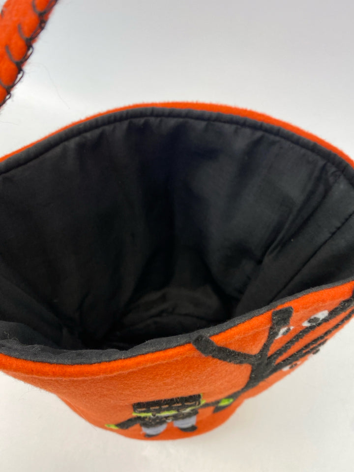 Pottery Barn Kids Orange Black/Green Felt Halloween