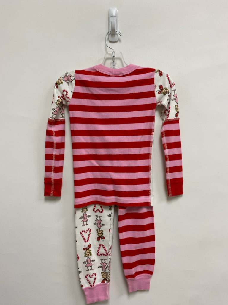 hanna Andersson SIZE 5 White/Pink Red Girl&