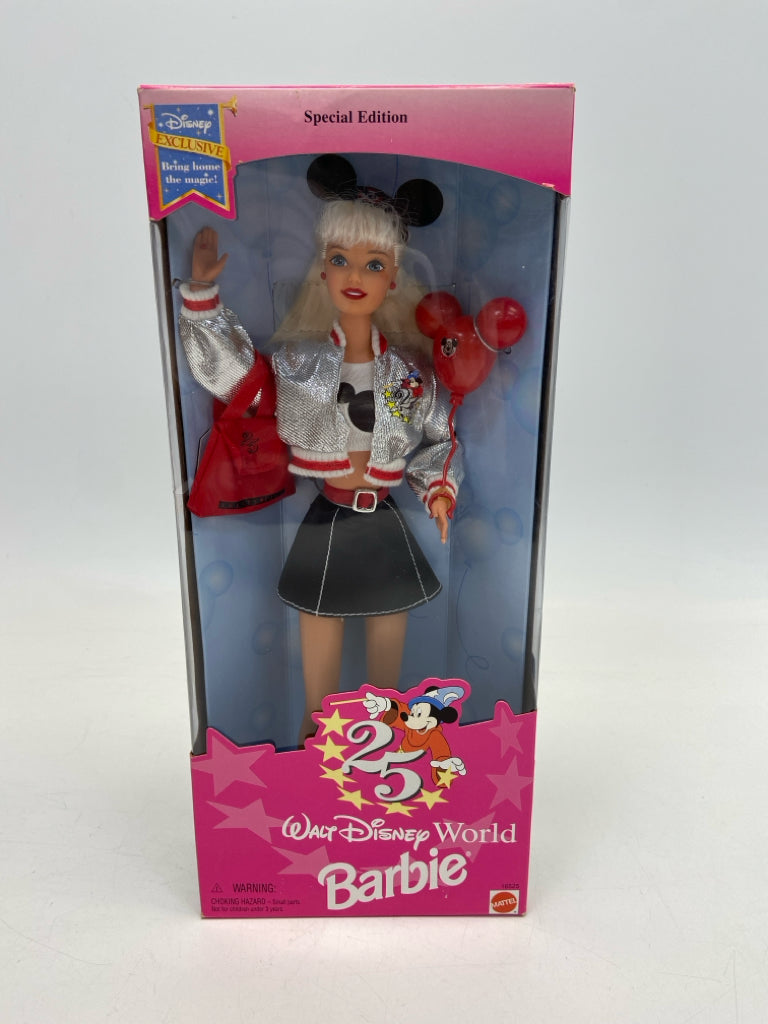 NEW/BOX Barbie Silver/Red Black Doll