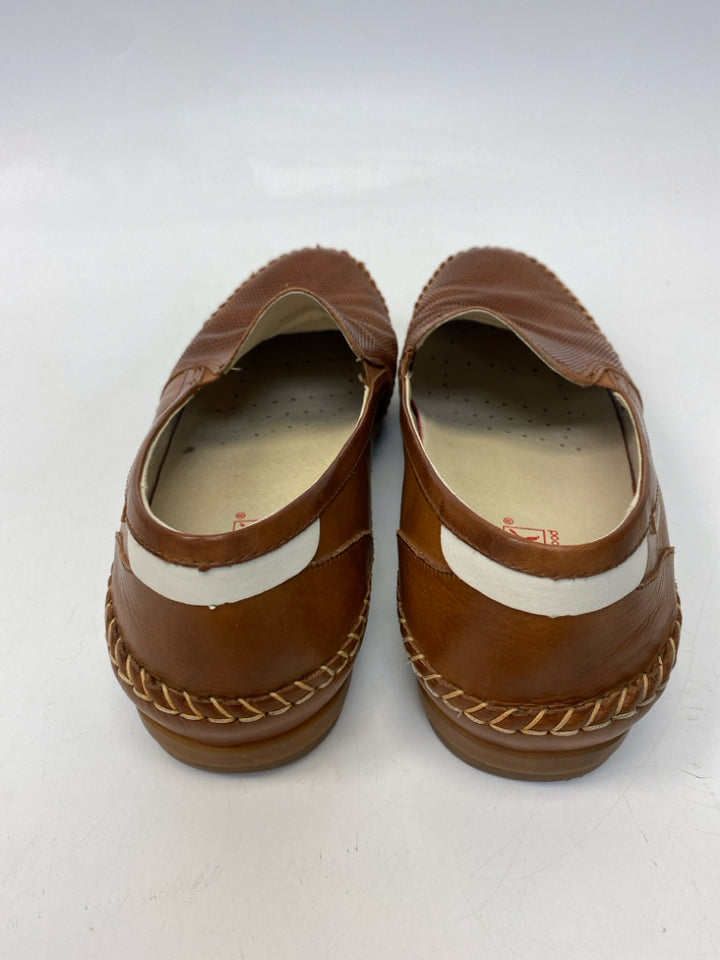 Pikolinos Size 43 Brown Perforated Men&