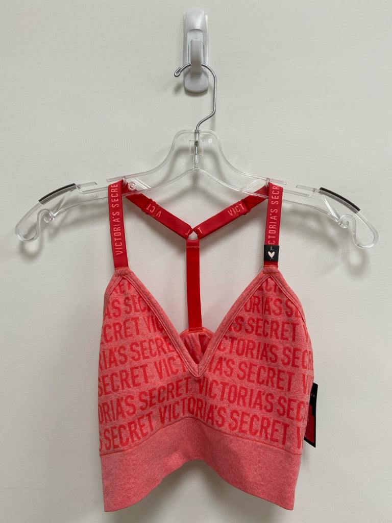 NWT Victoria Secret Size L Pink Signature Athletic  Bra