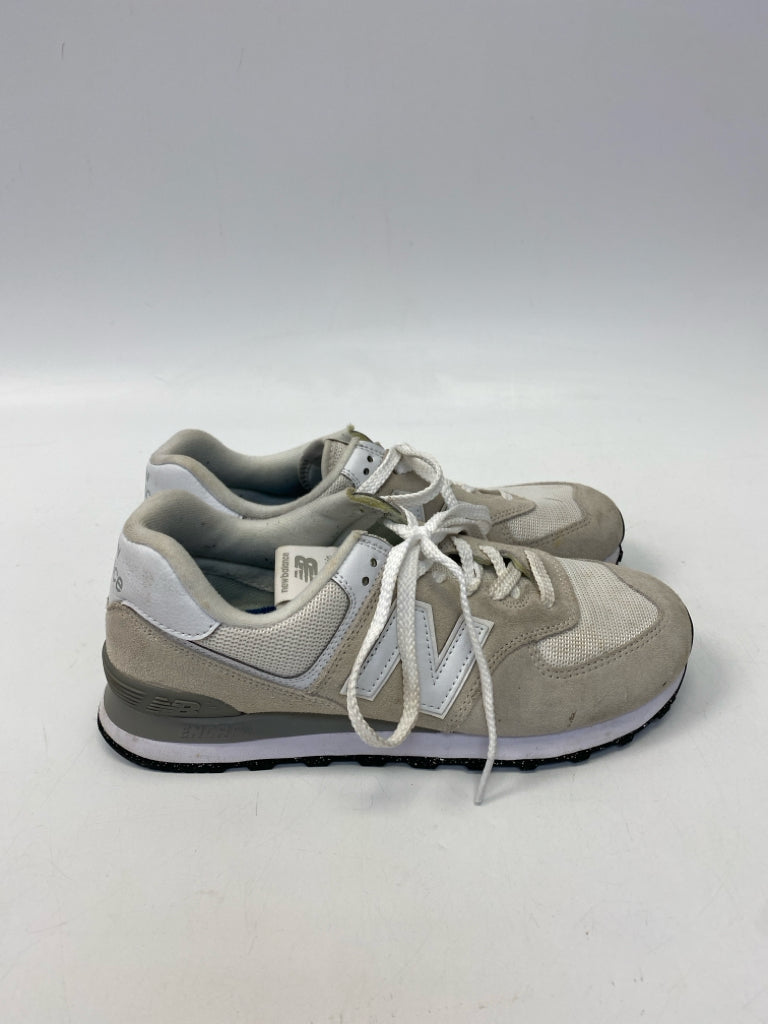 New Balance  Size 9.5 Cream/white Lace-up Sneakers