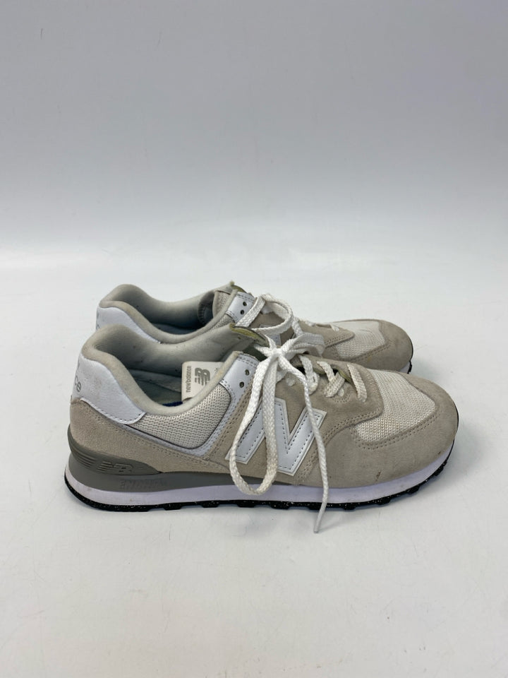 New Balance  Size 9.5 Cream/white Lace-up Sneakers