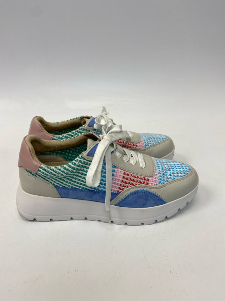 Vaneli  Size 7.5 Multi-Color Lace-up Sneakers