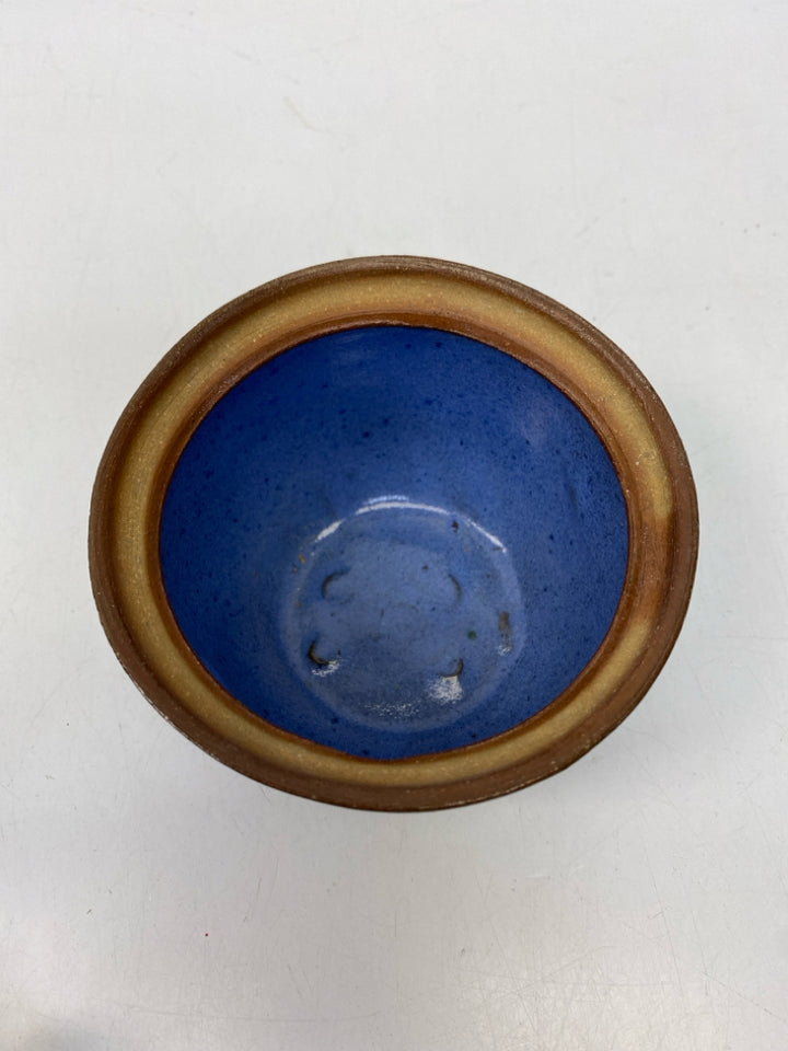 Blue Brown Pottery