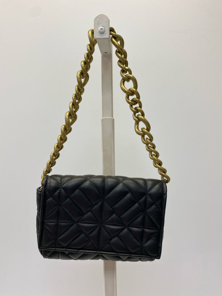 Zara Black Quilted Handbag