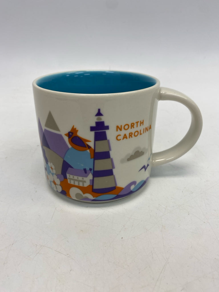 Starbucks Cream Purple Coffee Mug