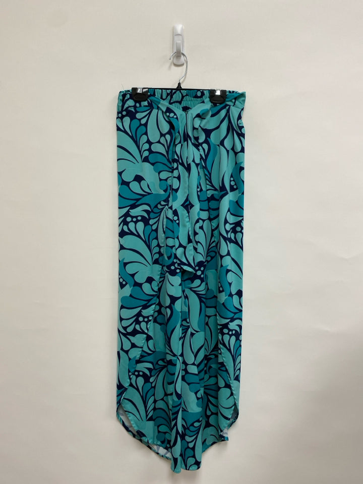 la mer luxe Size XS Blue Navy Wrap Ladies Pants
