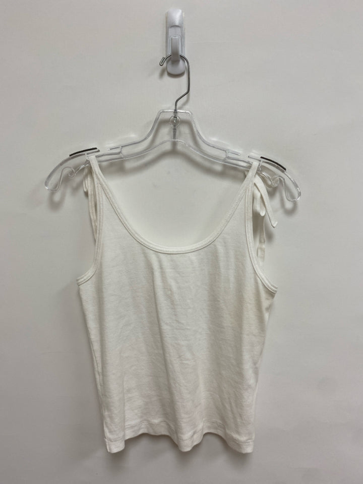 Maeve Size M White Tank Ladies Top