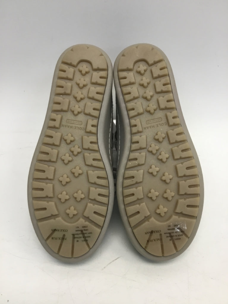 NWT Cole Haan US Shoe Size 5 Taupe Lace-up Boots
