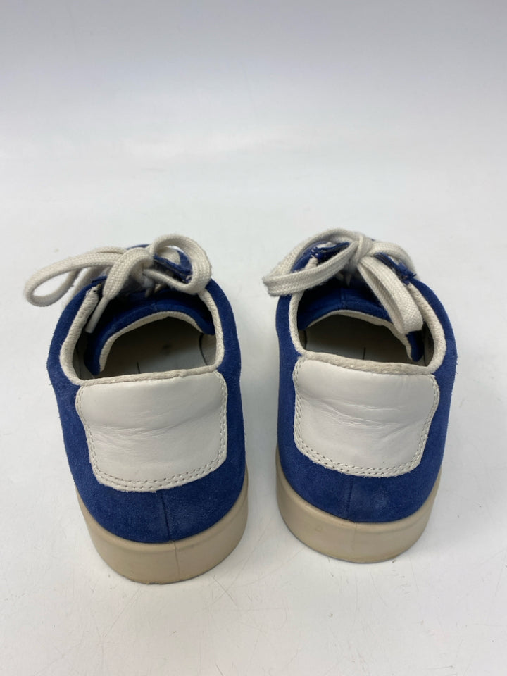 Ecco US Shoe Size 8 Blue Lace-up Sneakers