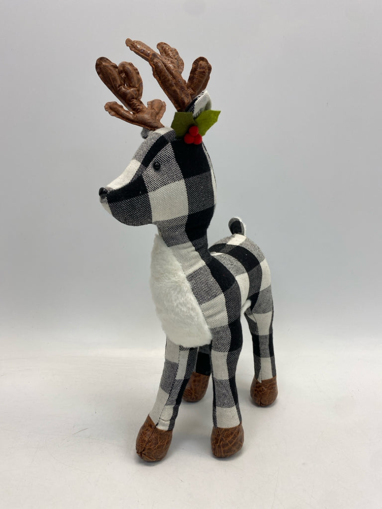Black White Checkered Christmas